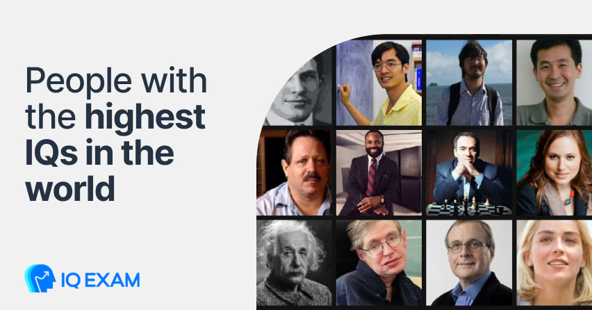 People with the highest IQs in the world